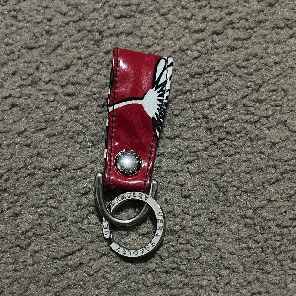 Vera Bradley Red and White Key Holder